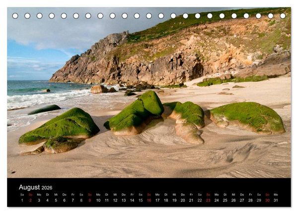 Produktbild: Magisches Cornwall (Tischkalender 2026 DIN A5 quer), CALVENDO Monatskalender