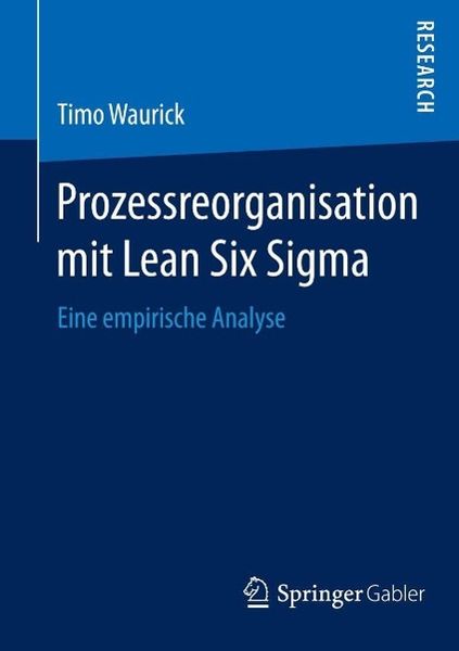 Produktbild: Prozessreorganisation mit Lean Six Sigma