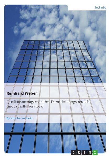 Produktbild: Qualit&auml;tsmanagement im Dienstleistungsbereich (industrielle Services)