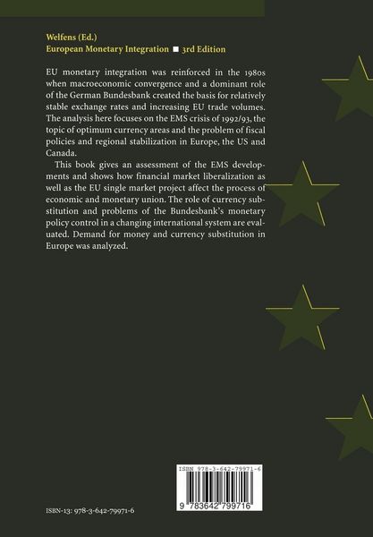 Produktbild: European Monetary Integration