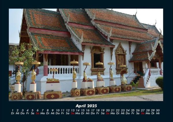 Produktbild: Tempel 2025 Fotokalender DIN A4