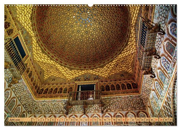Produktbild: Sevilla - Unterwegs in Spanien (hochwertiger Premium Wandkalender 2026 DIN A2 quer), Kunstdruck in Hochglanz