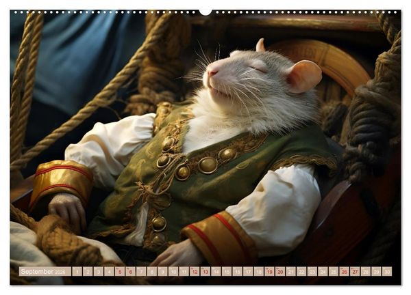 Produktbild: Kommt mit auf Kaperfahrt (Wandkalender 2026 DIN A2 quer), CALVENDO Monatskalender