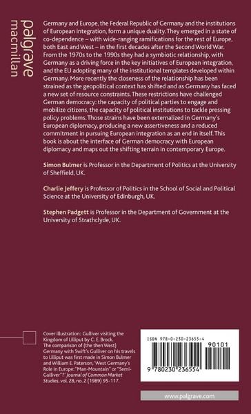 Produktbild: Rethinking Germany and Europe