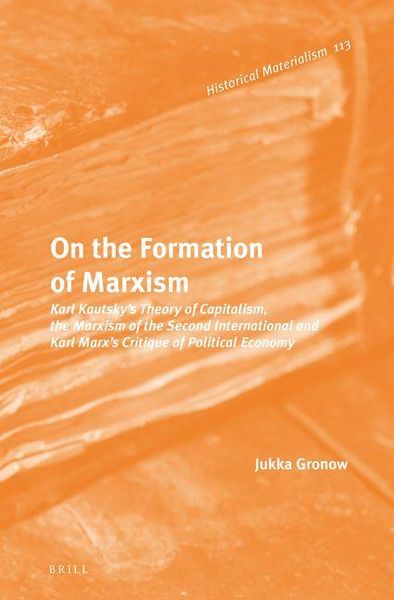 Produktbild: On the Formation of Marxism
