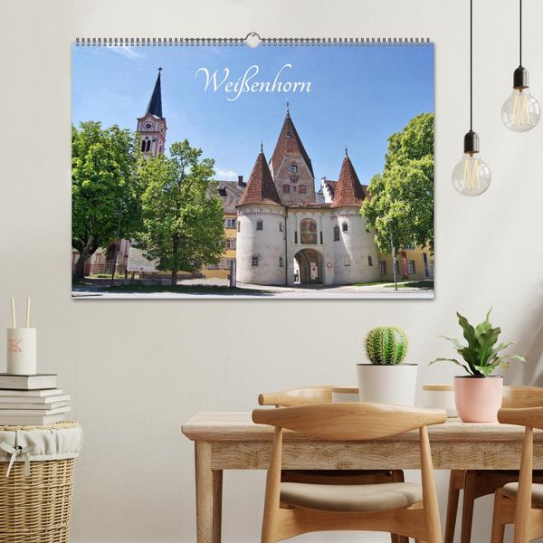 Produktbild: Wei&szlig;enhorn (Wandkalender 2026 DIN A2 quer), CALVENDO Monatskalender