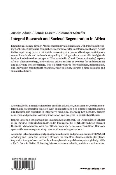 Produktbild: Integral Research and Societal Regeneration in Africa