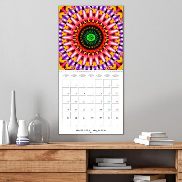 Produktbild: Invitation au voyage introspectif (Calendrier mural carr&eacute; 2026 30x30 cm) Calendrier double avec une page pour vos prises de notes