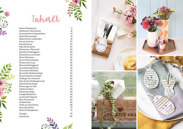 Produktbild: Hallo Fr&uuml;hling: Wundersch&ouml;ne Kreativprojekte f&uuml;r Fr&uuml;hling und Ostern