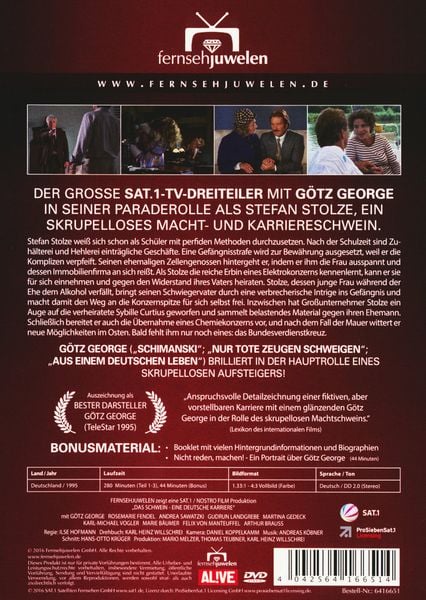 Produktbild: Das Schwein - Eine deutsche Karriere [2 DVDs]