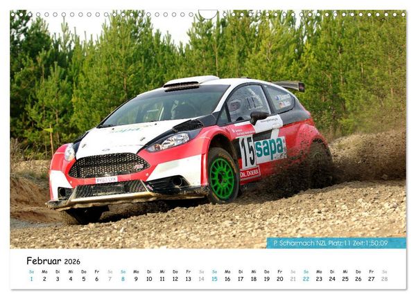 Produktbild: Lausitz-Rallye Kalender (Wandkalender 2026 DIN A3 quer), CALVENDO Monatskalender