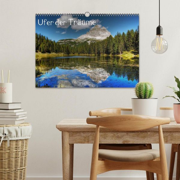 Produktbild: Ufer der Tr&auml;ume (Wandkalender 2026 DIN A3 quer), CALVENDO Monatskalender