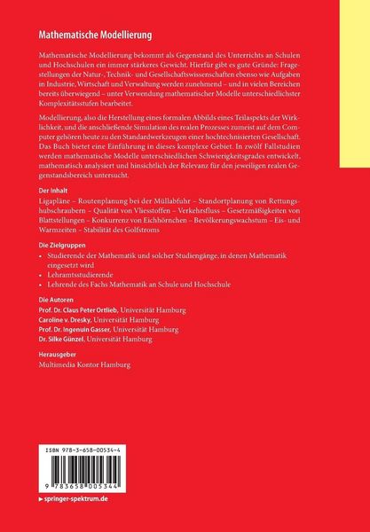 Produktbild: Mathematische Modellierung