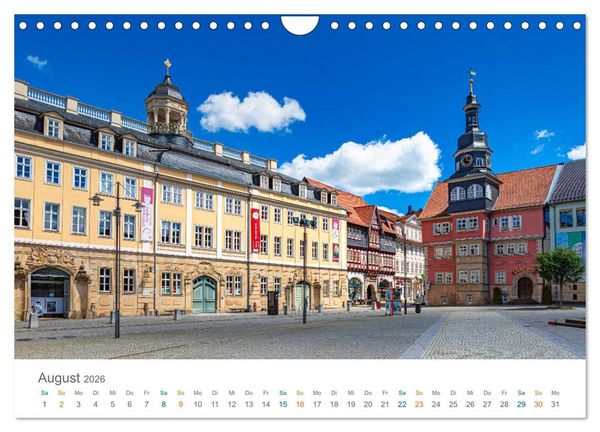 Produktbild: Eisenach - zu F&uuml;&szlig;en der Wartburg (Wandkalender 2026 DIN A4 quer), CALVENDO Monatskalender