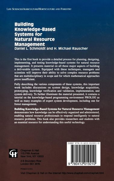 Produktbild: Building Knowledge-Based Systems for Natural Resource Management