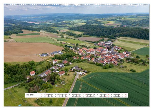 Produktbild: Die Ringgau D&ouml;rfer (Wandkalender 2026 DIN A2 quer), CALVENDO Monatskalender