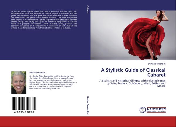 Produktbild: A Stylistic Guide of Classical Cabaret