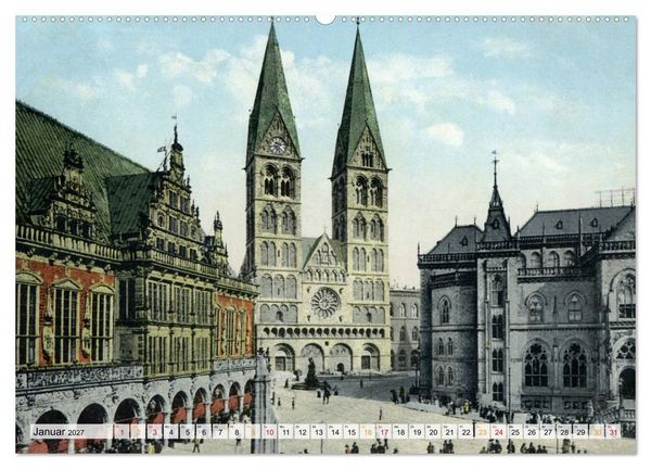 Produktbild: Deutschland in der Kaiserzeit (Wandkalender 2027 DIN A2 quer), CALVENDO Monatskalender