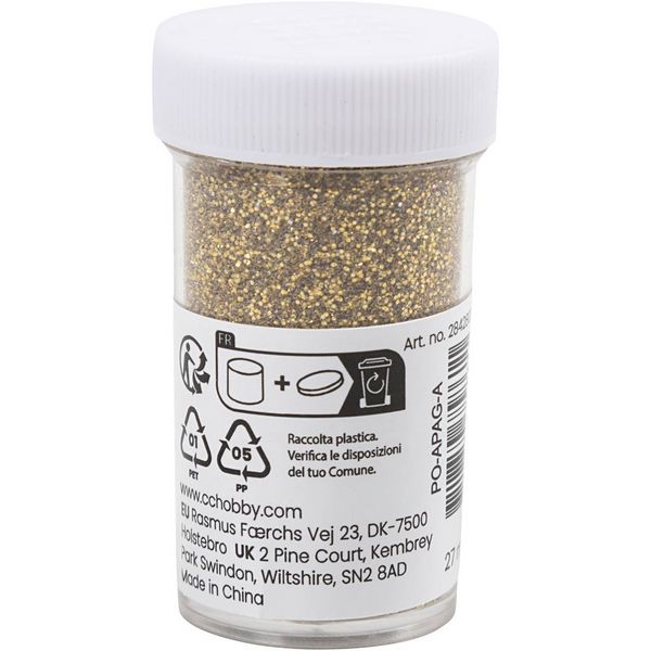 Produktbild: Creativ Company Bio Sparkles, Gold, 27 ml/ 1 Dose