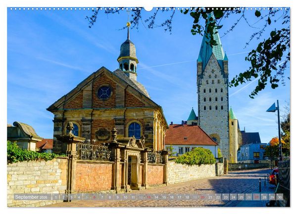 Produktbild: Ein Blick auf Paderborn (hochwertiger Premium Wandkalender 2026 DIN A2 quer), Kunstdruck in Hochglanz