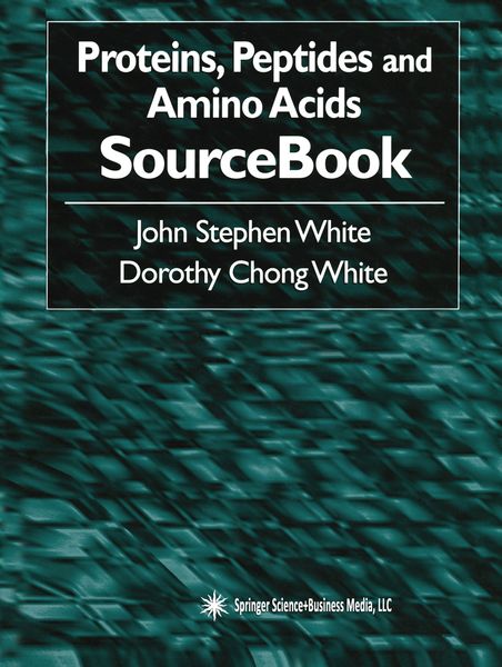 Produktbild: Proteins, Peptides and Amino Acids SourceBook
