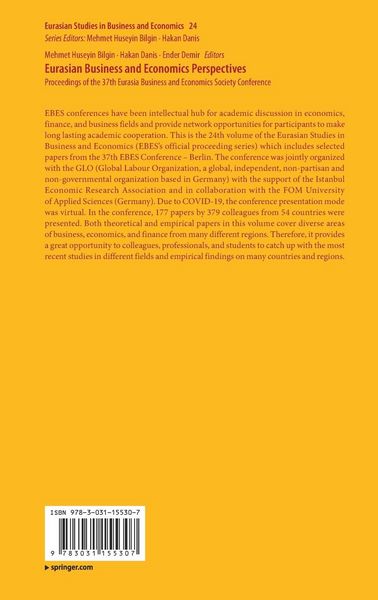 Produktbild: Eurasian Business and Economics Perspectives