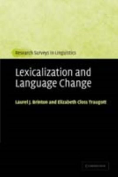 Produktbild: Lexicalization and Language Change