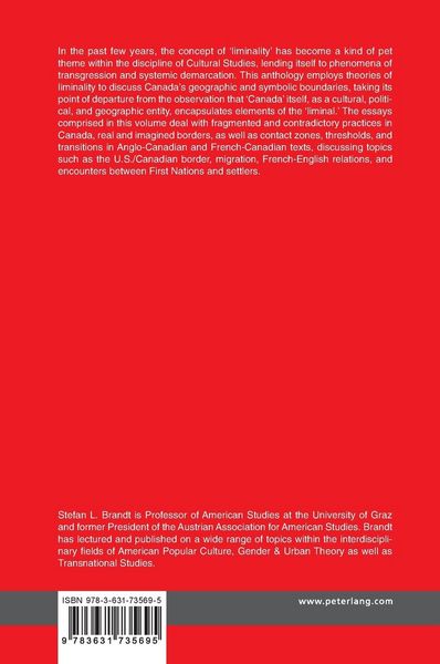 Produktbild: In-Between &ndash; Liminal Spaces in Canadian Literature and Cultures