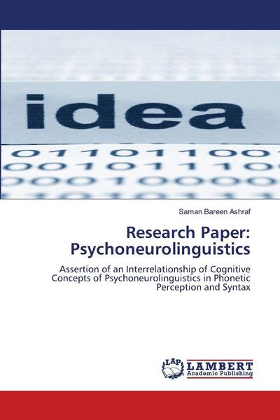 Produktbild: Research Paper: Psychoneurolinguistics