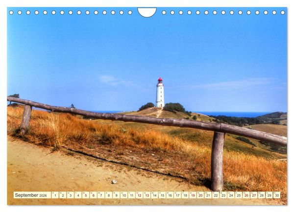 Produktbild: INSEL R&Uuml;GEN - HIDDENSEE. Du bist so sch&ouml;n. (Wandkalender 2026 DIN A4 quer), CALVENDO Monatskalender