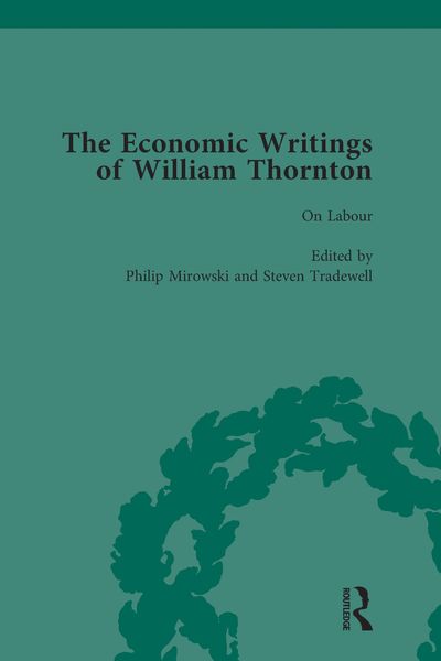 Produktbild: The Economic Writings of William Thornton Vol 4
