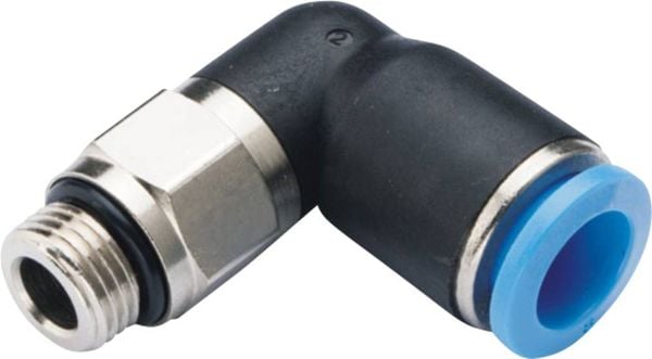 Produktbild: TRU COMPONENTS Winkelverbinder GPL12-G04 Rohr-&Oslash;: 12mm Gewinde-Ma&szlig;: G1/2\" 1St.