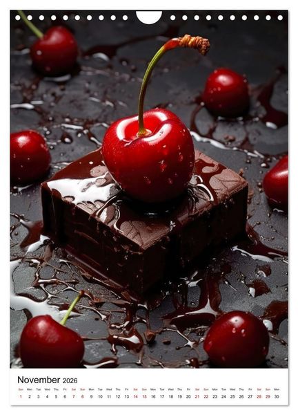 Produktbild: Choco Delight (Wall Calendar 2026 DIN A4 portrait), CALVENDO 12 Month Wall Calendar