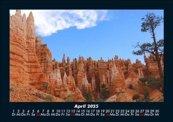 Produktbild: Landschaftskalender 2025 Fotokalender DIN A5