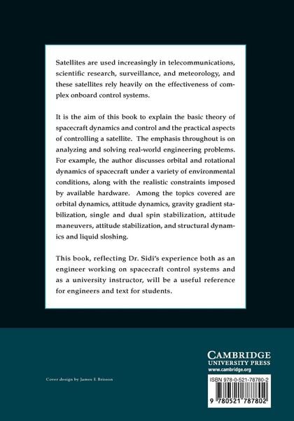 Produktbild: Spacecraft Dynamics and Control