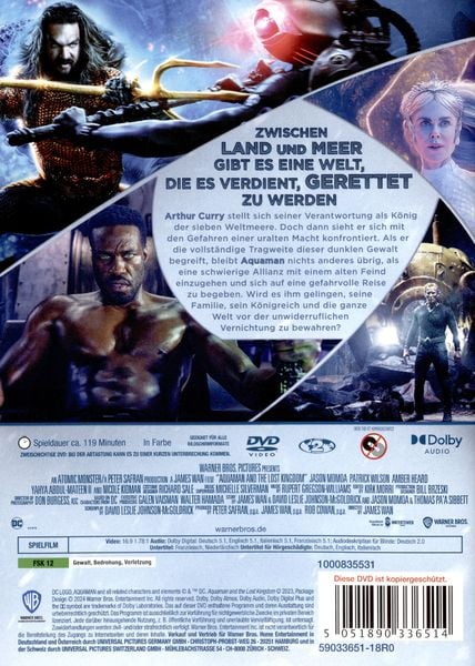 Produktbild: Aquaman: Lost Kingdom