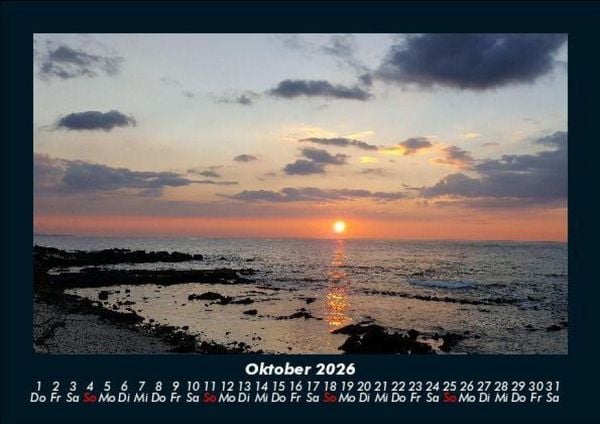 Produktbild: Meereslandschaft 2026 Fotokalender DIN A5