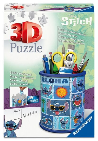 3D Puzzle Stiftehalter Disney Stitch