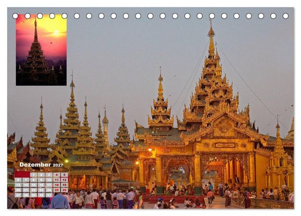 Produktbild: Kultst&auml;tten in Asien (Tischkalender 2027 DIN A5 quer), CALVENDO Monatskalender