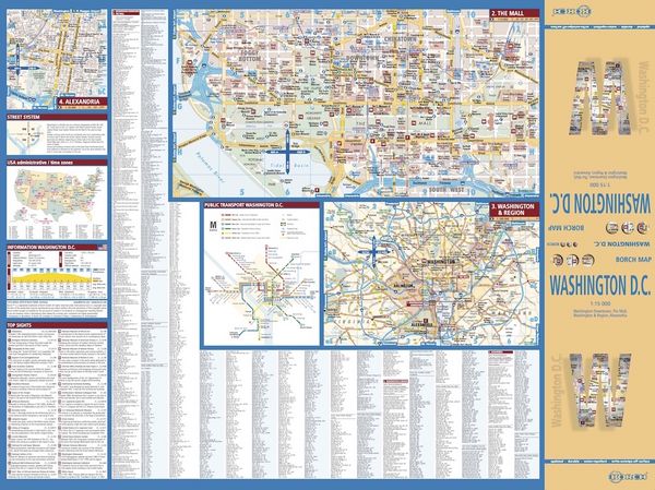 Produktbild: Washington D.C., Borch Map