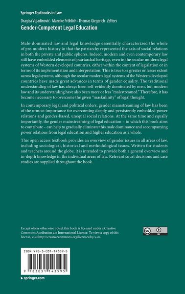 Produktbild: Gender-Competent Legal Education