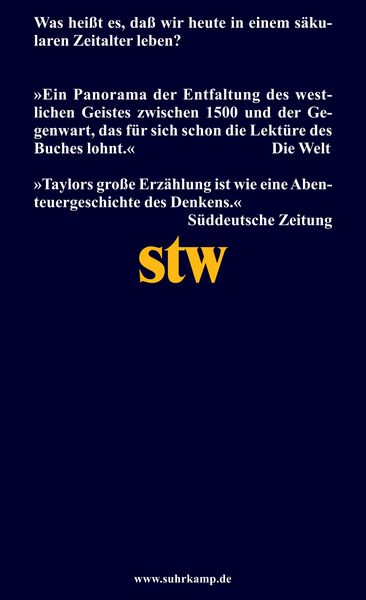 Produktbild: Ein s&auml;kulares Zeitalter