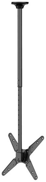 Produktbild: Neomounts FPMA-C340BLACK TV-Deckenhalterung 81,3 cm (32") - 190,5 cm (75") Schwenkbar, Rotierbar, Neigbar, H&ouml;henverstellbar