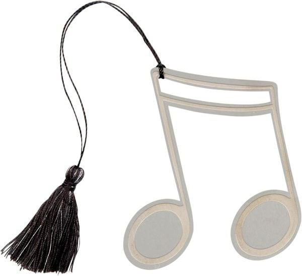 Produktbild: Lesezeichen aus Metall - All about music