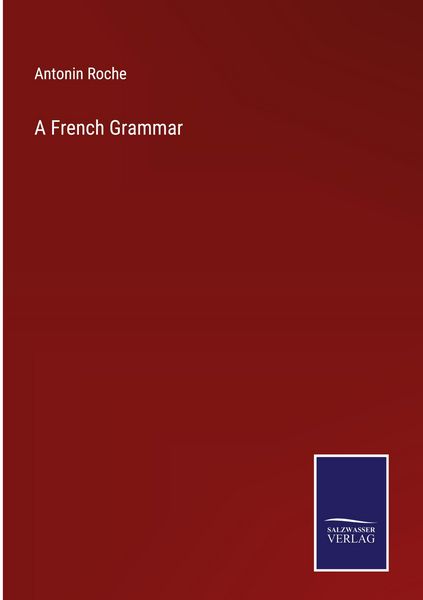 Produktbild: A French Grammar