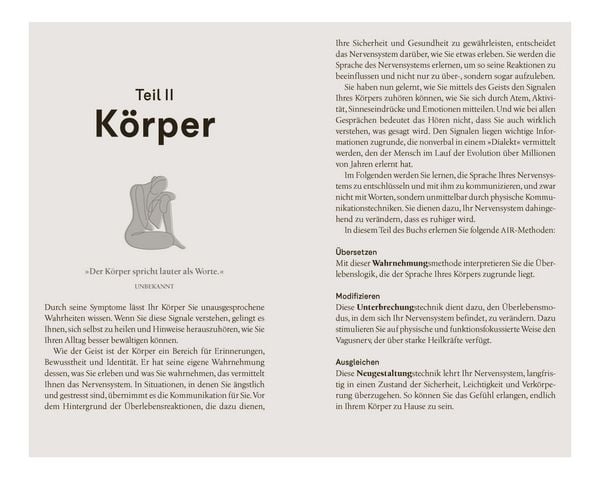 Produktbild: Die geheime Sprache unseres K&ouml;rpers