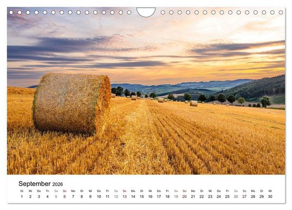 Produktbild: Sauerland - Land der tausend Berge (Wandkalender 2026 DIN A4 quer), CALVENDO Monatskalender