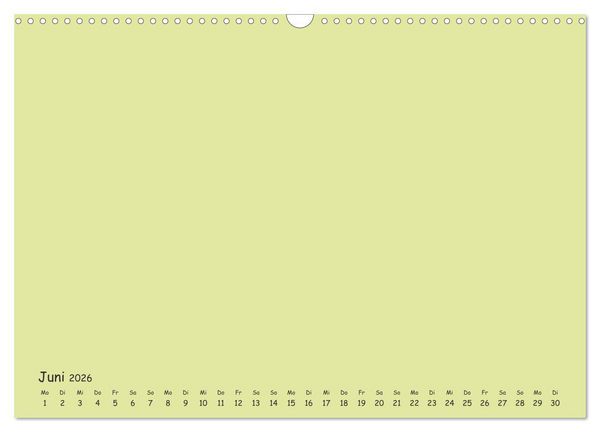 Produktbild: Regenbogen Kinder Bastelkalender - Zum Selbstgestalten - DIY Kreativ-Kalender (Wandkalender 2026 DIN A3 quer), CALVENDO Monatskalender