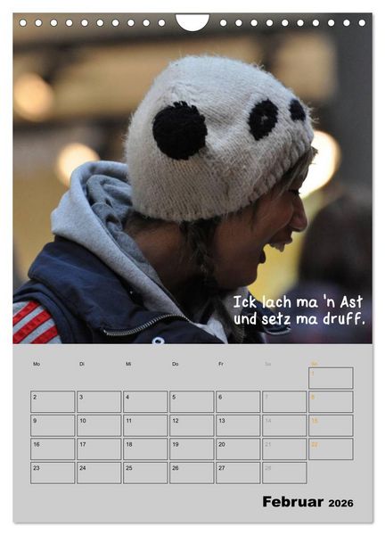 Produktbild: Berliner Stra&szlig;enfoto Kalender 2026 (Wandkalender 2026 DIN A4 hoch), CALVENDO Monatskalender