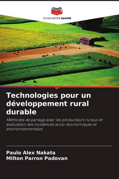 Produktbild: Technologies pour un d&eacute;veloppement rural durable
